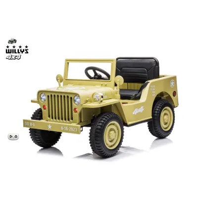 Jeep Willys s 2,4G, 4x4, 1 místný, macha army Jeep Willys s 2,4G, 4x4, 1 místný, macha army