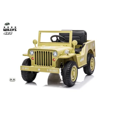 Jeep Willys s 2,4G, 4x4, 1 místný, macha army Jeep Willys s 2,4G, 4x4, 1 místný, macha army