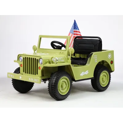 Jeep Willys s 2,4G, 4x4, 1 místný, macha army Jeep Willys s 2,4G, 4x4, 1 místný, macha army