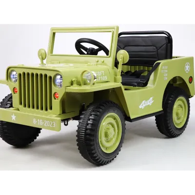 Jeep Willys s 2,4G, 4x4, 1 místný, macha army Jeep Willys s 2,4G, 4x4, 1 místný, macha army