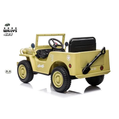 Jeep Willys s 2,4G, 4x4, 1 místný, macha army Jeep Willys s 2,4G, 4x4, 1 místný, macha army