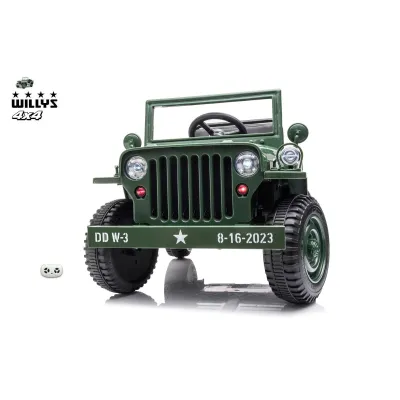 Jeep Willys s 2,4G, 4x4, 1 místný, macha army Jeep Willys s 2,4G, 4x4, 1 místný, macha army