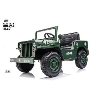 Jeep Willys s 2,4G, 4x4, 1 místný, macha army Jeep Willys s 2,4G, 4x4, 1 místný, macha army