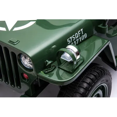 Jeep Willys s 2,4G, 4x4, 1 místný, macha army Jeep Willys s 2,4G, 4x4, 1 místný, macha army