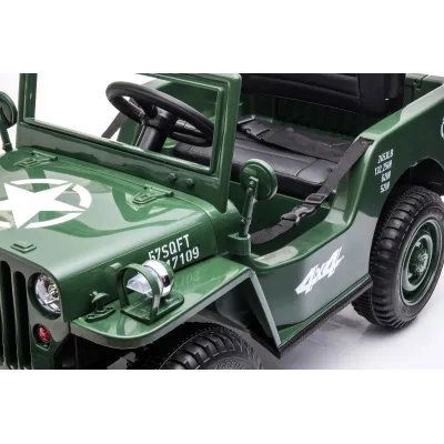 Jeep Willys s 2,4G, 4x4, 1 místný, macha army Jeep Willys s 2,4G, 4x4, 1 místný, macha army
