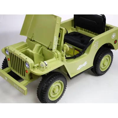 Jeep Willys s 2,4G, 4x4, 1 místný, macha army Jeep Willys s 2,4G, 4x4, 1 místný, macha army