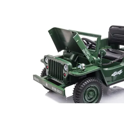 Jeep Willys s 2,4G, 4x4, 1 místný, macha army Jeep Willys s 2,4G, 4x4, 1 místný, macha army
