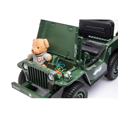 Jeep Willys s 2,4G, 4x4, 1 místný, macha army Jeep Willys s 2,4G, 4x4, 1 místný, macha army