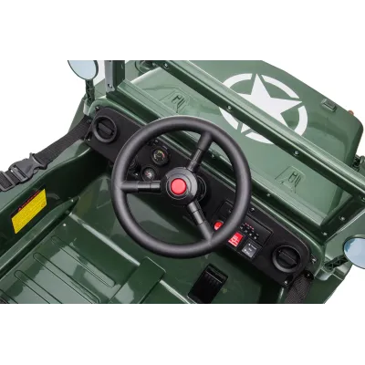 Jeep Willys s 2,4G, 4x4, 1 místný, macha army Jeep Willys s 2,4G, 4x4, 1 místný, macha army