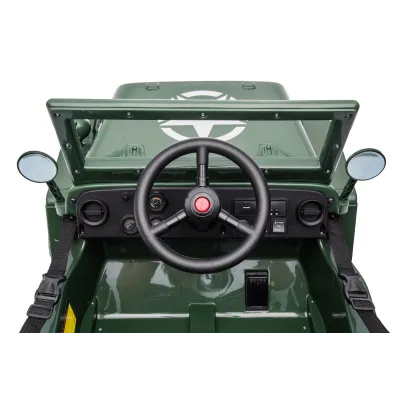 Jeep Willys s 2,4G, 4x4, 1 místný, macha army Jeep Willys s 2,4G, 4x4, 1 místný, macha army