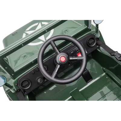 Jeep Willys s 2,4G, 4x4, 1 místný, macha army Jeep Willys s 2,4G, 4x4, 1 místný, macha army