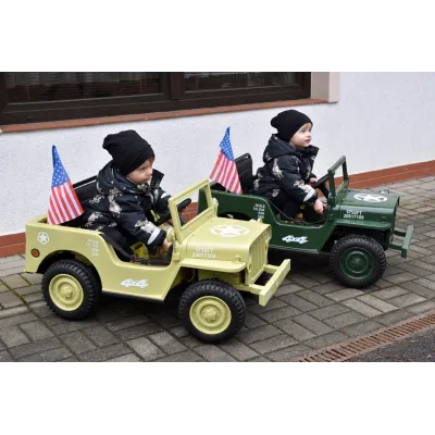 Jeep Willys s 2,4G, 4x4, 1 místný, macha army Jeep Willys s 2,4G, 4x4, 1 místný, macha army
