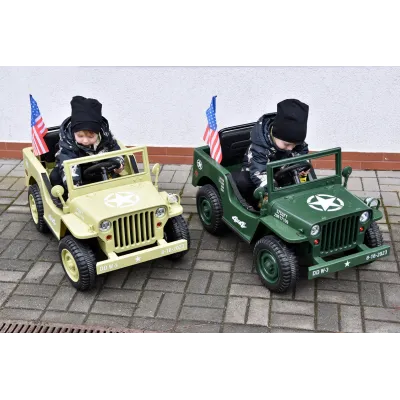 Jeep Willys s 2,4G, 4x4, 1 místný, macha army Jeep Willys s 2,4G, 4x4, 1 místný, macha army