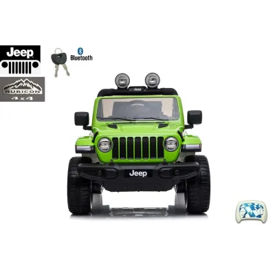 Jeep Wrangler Rubicon s 2.4G, náhonem 4x4, lakovaný zelený Jeep Wrangler Rubicon s 2.4G, náhonem 4x4, lakovaný zelený