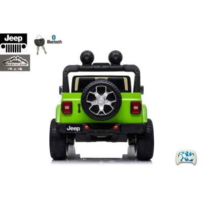 Jeep Wrangler Rubicon s 2.4G, náhonem 4x4, lakovaný zelený Jeep Wrangler Rubicon s 2.4G, náhonem 4x4, lakovaný zelený