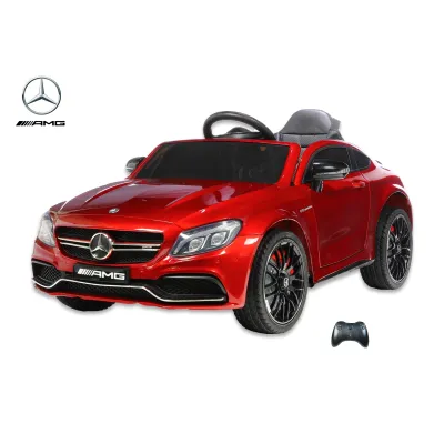 Mercedes C63S AMG s 2,4G, jednomístný, vínová metalíza Mercedes C63S AMG s 2,4G, jednomístný, vínová metalíza