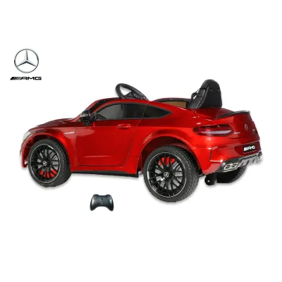 Mercedes C63S AMG s 2,4G, jednomístný, vínová metalíza Mercedes C63S AMG s 2,4G, jednomístný, vínová metalíza