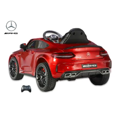 Mercedes C63S AMG s 2,4G, jednomístný, vínová metalíza Mercedes C63S AMG s 2,4G, jednomístný, vínová metalíza