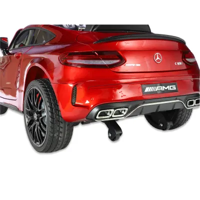 Mercedes C63S AMG s 2,4G, jednomístný, vínová metalíza Mercedes C63S AMG s 2,4G, jednomístný, vínová metalíza