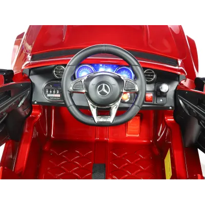 Mercedes C63S AMG s 2,4G, jednomístný, vínová metalíza Mercedes C63S AMG s 2,4G, jednomístný, vínová metalíza