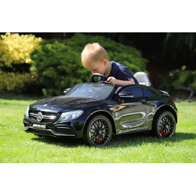 Mercedes C63S AMG s 2,4G, jednomístný, vínová metalíza Mercedes C63S AMG s 2,4G, jednomístný, vínová metalíza