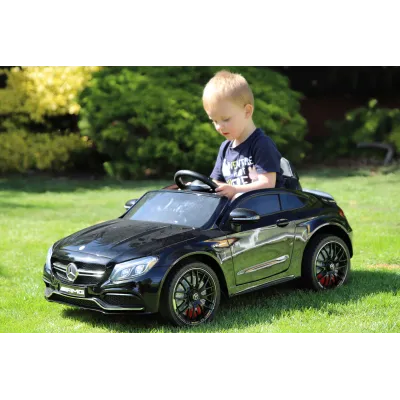 Mercedes C63S AMG s 2,4G, jednomístný, vínová metalíza Mercedes C63S AMG s 2,4G, jednomístný, vínová metalíza