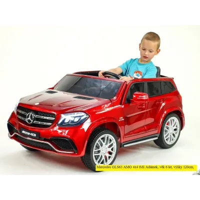 Mercedes GLS63 4x4 s 2,4G, dvoumístný, černá metalíza Mercedes GLS63 4x4 s 2,4G, dvoumístný, černá metalíza