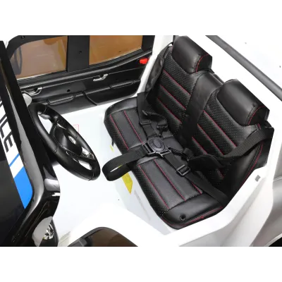 Mercedes X-Class 4x4 POLICIE 911 s 2,4G, FM, rocking horse, dvoumístný Mercedes X-Class 4x4 POLICIE 911 s 2,4G, FM, rocking horse, dvoumístný