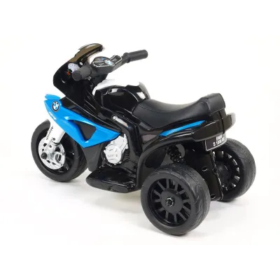 Motorka Trike BMW S1000RR, pro nejmenší a začínající, 6V, modrá Motorka Trike BMW S1000RR, pro nejmenší a začínající, 6V, modrá