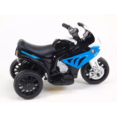 Motorka Trike BMW S1000RR, pro nejmenší a začínající, 6V, modrá Motorka Trike BMW S1000RR, pro nejmenší a začínající, 6V, modrá