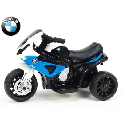 Motorka Trike BMW S1000RR, pro nejmenší a začínající, 6V, modrá Motorka Trike BMW S1000RR, pro nejmenší a začínající, 6V, modrá