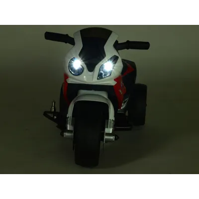 Motorka Trike BMW S1000RR, pro nejmenší a začínající, 6V, modrá Motorka Trike BMW S1000RR, pro nejmenší a začínající, 6V, modrá