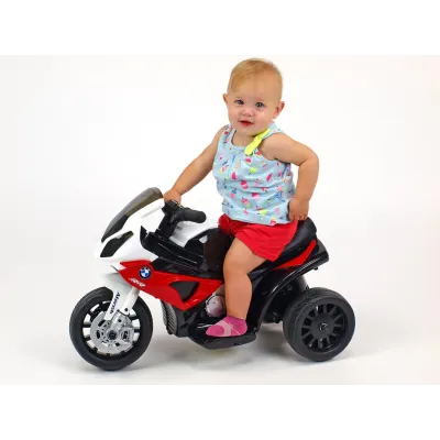 Motorka Trike BMW S1000RR, pro nejmenší a začínající, 6V, modrá Motorka Trike BMW S1000RR, pro nejmenší a začínající, 6V, modrá