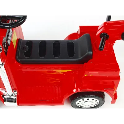 Náklaďáček s funkčním otočným jeřábem, 2,4G, USB, 6V, červený, Náklaďáček s funkčním otočným jeřábem, 2,4G, USB, 6V, červený,