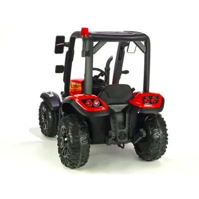 odběr v Teplicích!, Traktor Blast s 2,4G, kabinou a vlekem, 24V / 2x200W, červený odběr v Teplicích!, Traktor Blast s 2,4G, kabinou a vlekem, 24V / 2x200W, červený