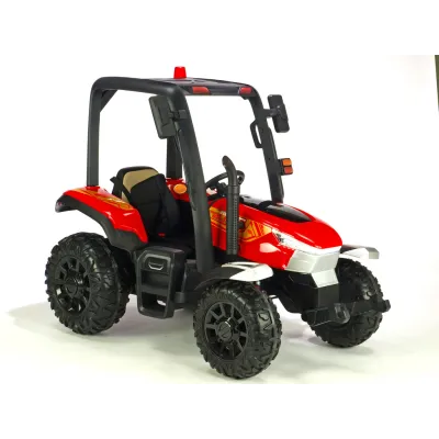 odběr v Teplicích!, Traktor Blast s 2,4G, kabinou a vlekem, 24V / 2x200W, červený odběr v Teplicích!, Traktor Blast s 2,4G, kabinou a vlekem, 24V / 2x200W, červený