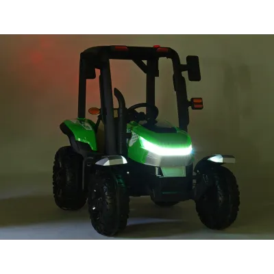 odběr v Teplicích!, Traktor Blast s 2,4G, kabinou a vlekem, 24V / 2x200W, červený odběr v Teplicích!, Traktor Blast s 2,4G, kabinou a vlekem, 24V / 2x200W, červený