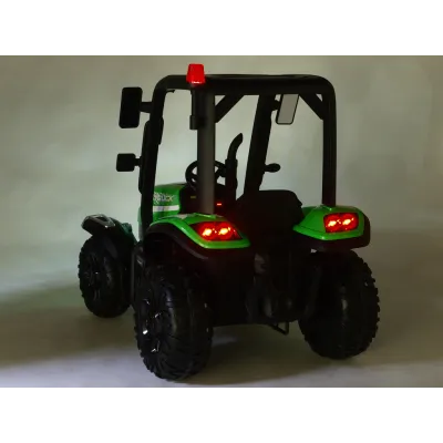 odběr v Teplicích!, Traktor Blast s 2,4G, kabinou a vlekem, 24V / 2x200W, červený odběr v Teplicích!, Traktor Blast s 2,4G, kabinou a vlekem, 24V / 2x200W, červený