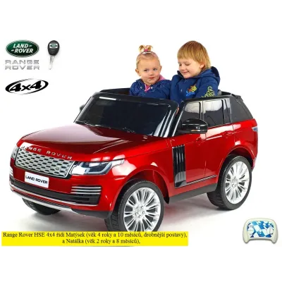 Range Rover HSE s 2.4G, náhonem 4x4, lakovaný černý Range Rover HSE s 2.4G, náhonem 4x4, lakovaný černý