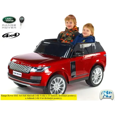 Range Rover HSE s 2.4G, náhonem 4x4, lakovaný černý Range Rover HSE s 2.4G, náhonem 4x4, lakovaný černý