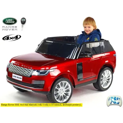 Range Rover HSE s 2.4G, náhonem 4x4, lakovaný černý Range Rover HSE s 2.4G, náhonem 4x4, lakovaný černý