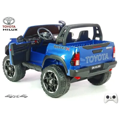 Toyota Hilux Rugged-X s 2.4G, 4x4, dvoumístná, modrá metalíza Toyota Hilux Rugged-X s 2.4G, 4x4, dvoumístná, modrá metalíza