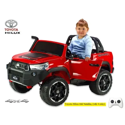 Toyota Hilux Rugged-X s 2.4G, 4x4, dvoumístná, modrá metalíza Toyota Hilux Rugged-X s 2.4G, 4x4, dvoumístná, modrá metalíza