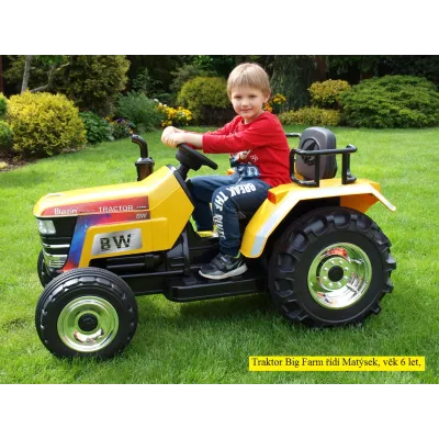 Traktor Big Farm s 2,4G zelený nebo žlutý + 4 kolový vlek zelený, modrý nebo vlek s cisternou Traktor Big Farm s 2,4G zelený nebo žlutý + 4 kolový vlek zelený, modrý nebo vlek s cisternou