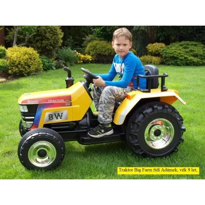 Traktor Big Farm s 2,4G zelený nebo žlutý + 4 kolový vlek zelený, modrý nebo vlek s cisternou Traktor Big Farm s 2,4G zelený nebo žlutý + 4 kolový vlek zelený, modrý nebo vlek s cisternou
