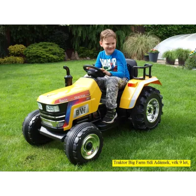 Traktor Big Farm s 2,4G zelený nebo žlutý + 4 kolový vlek zelený, modrý nebo vlek s cisternou Traktor Big Farm s 2,4G zelený nebo žlutý + 4 kolový vlek zelený, modrý nebo vlek s cisternou