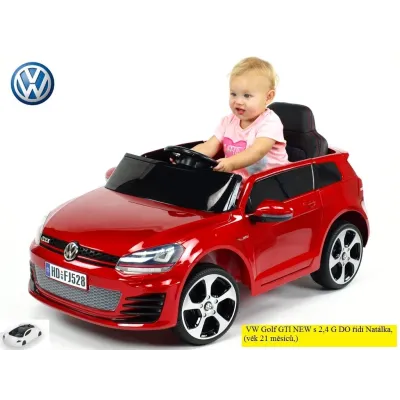 Volkswagen Golf GTI NEW s 2,4G, bílý lakovaný Volkswagen Golf GTI NEW s 2,4G, bílý lakovaný