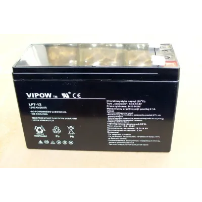 Gelová nabíjecí baterie Vipow 12V - 7,5Ah/ 20HR Gelová nabíjecí baterie Vipow 12V - 7,5Ah/ 20HR