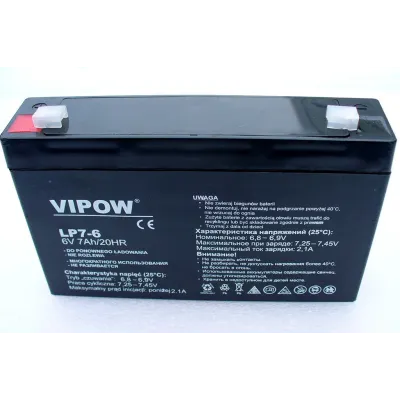 Gelová nabíjecí baterie Vipow 6V-7Ah/ 20HR Gelová nabíjecí baterie Vipow 6V-7Ah/ 20HR