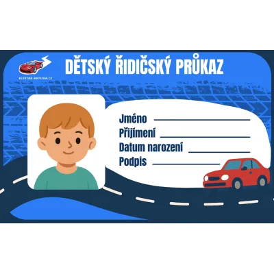 Dětský řidičský průkaz